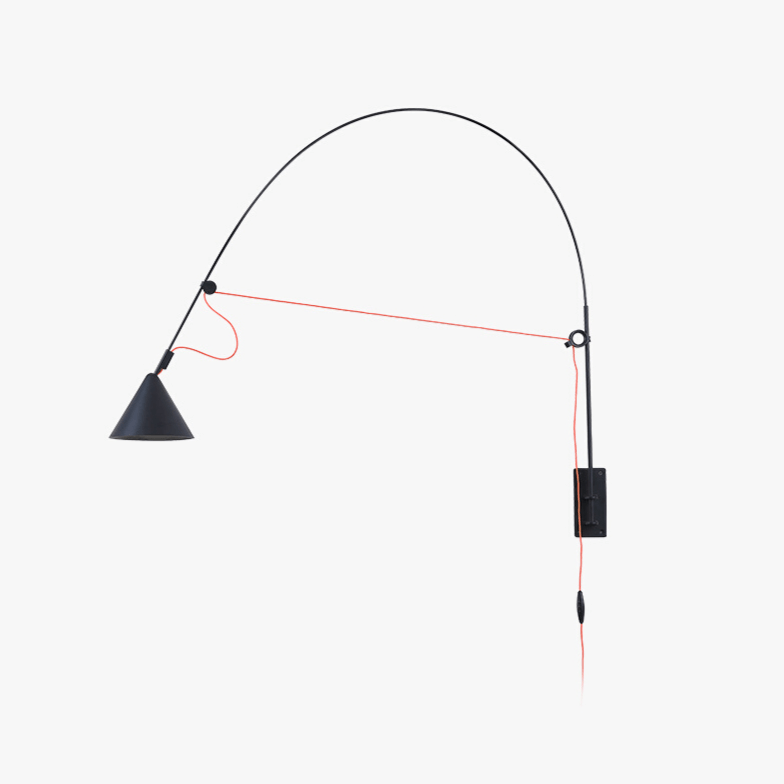 Lustra Wall Lamp Arc Cone Minimalist - Letslighting