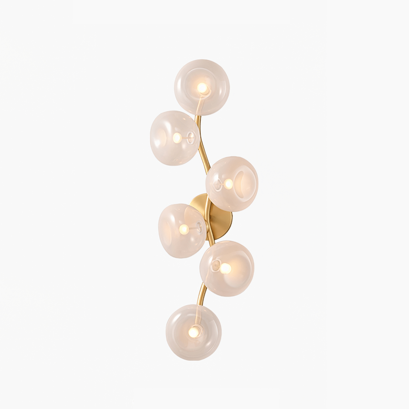 Hunter Wall Lamp Vine Nordic Art Glass - Letslighting
