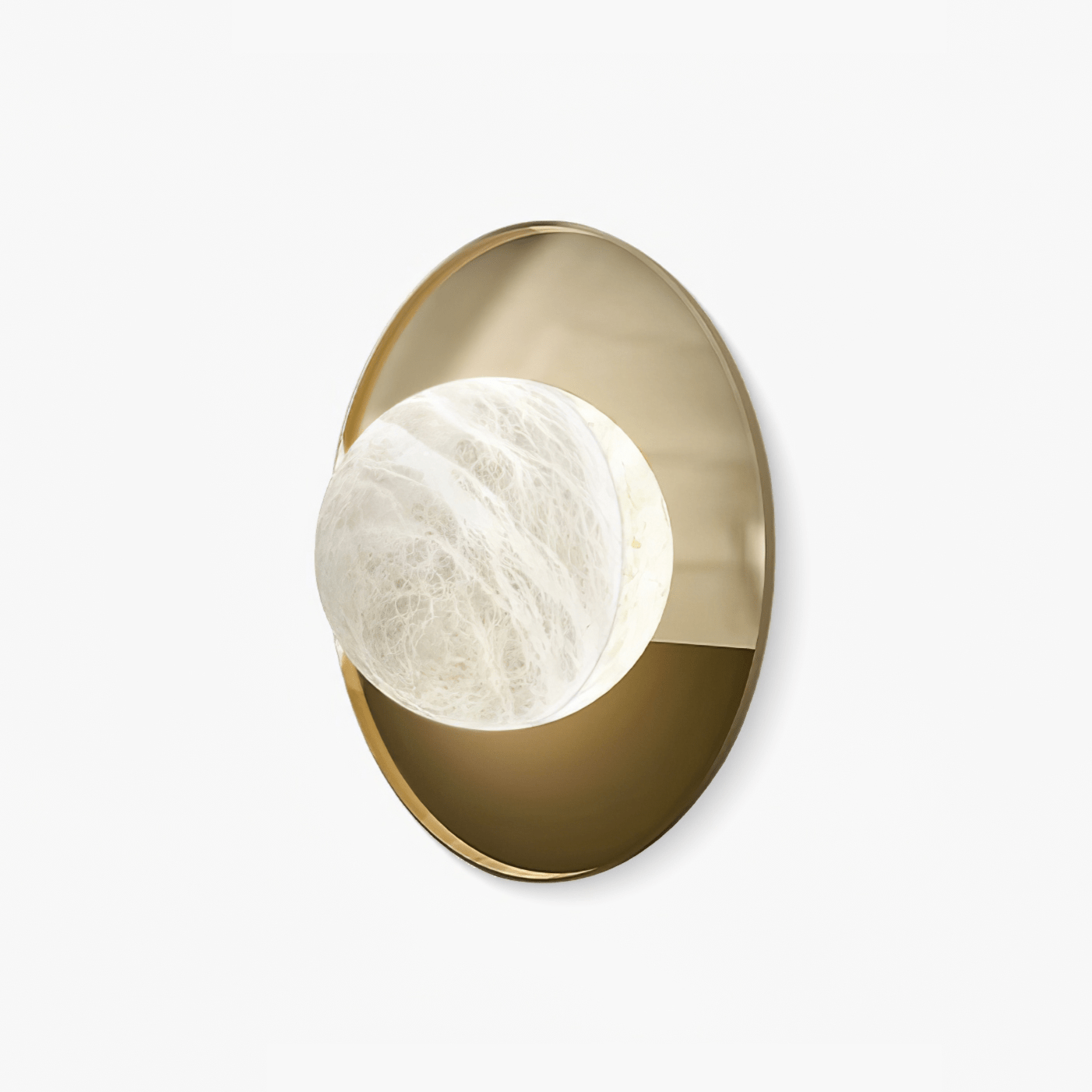 Lyra Modern Alabaster Wall Light