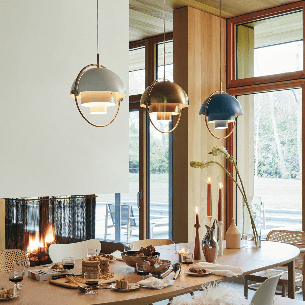 Lustra Pendant Lamp Deformed Ball Golden - Letslighting