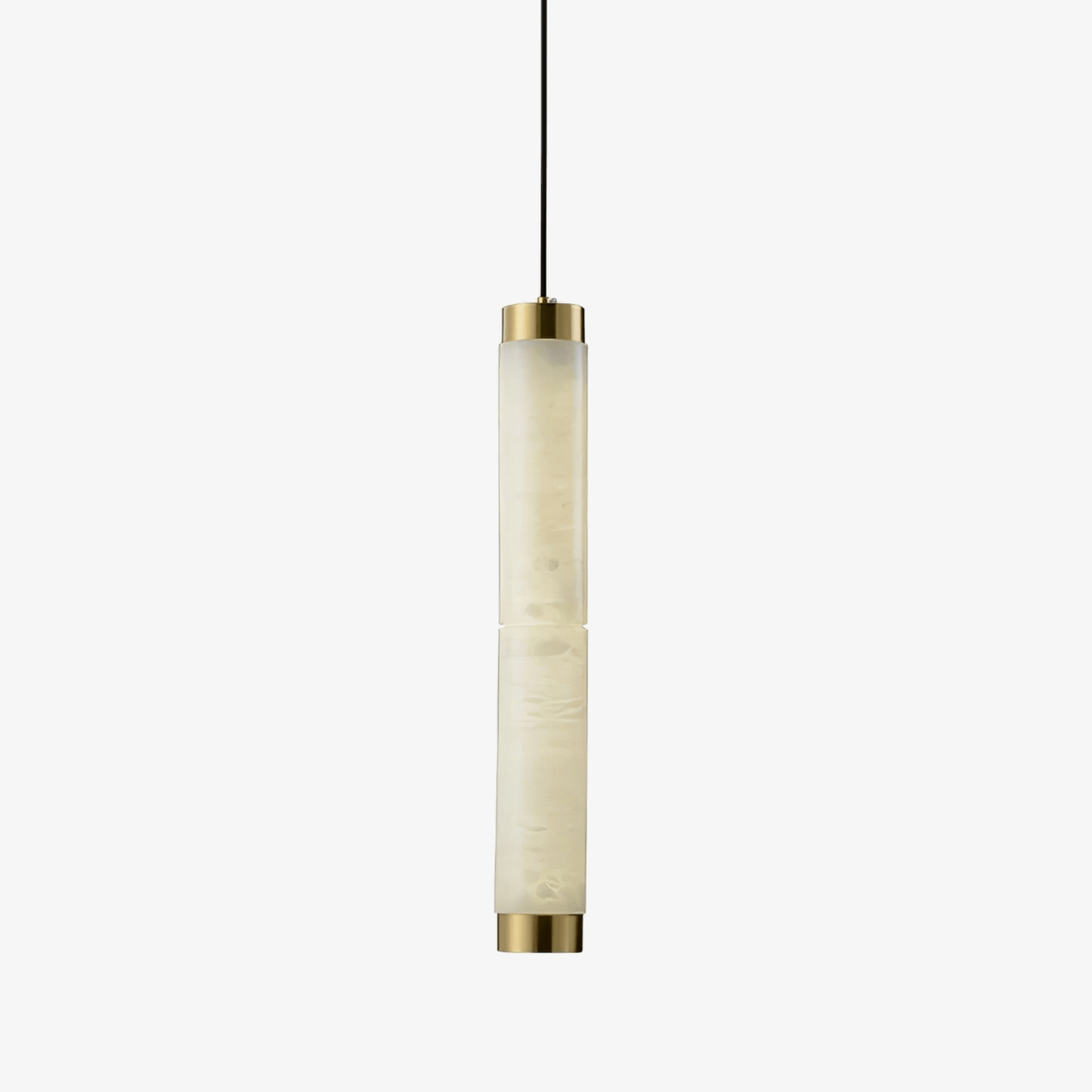 Lira Cylindrical Alabaster Pendant Light