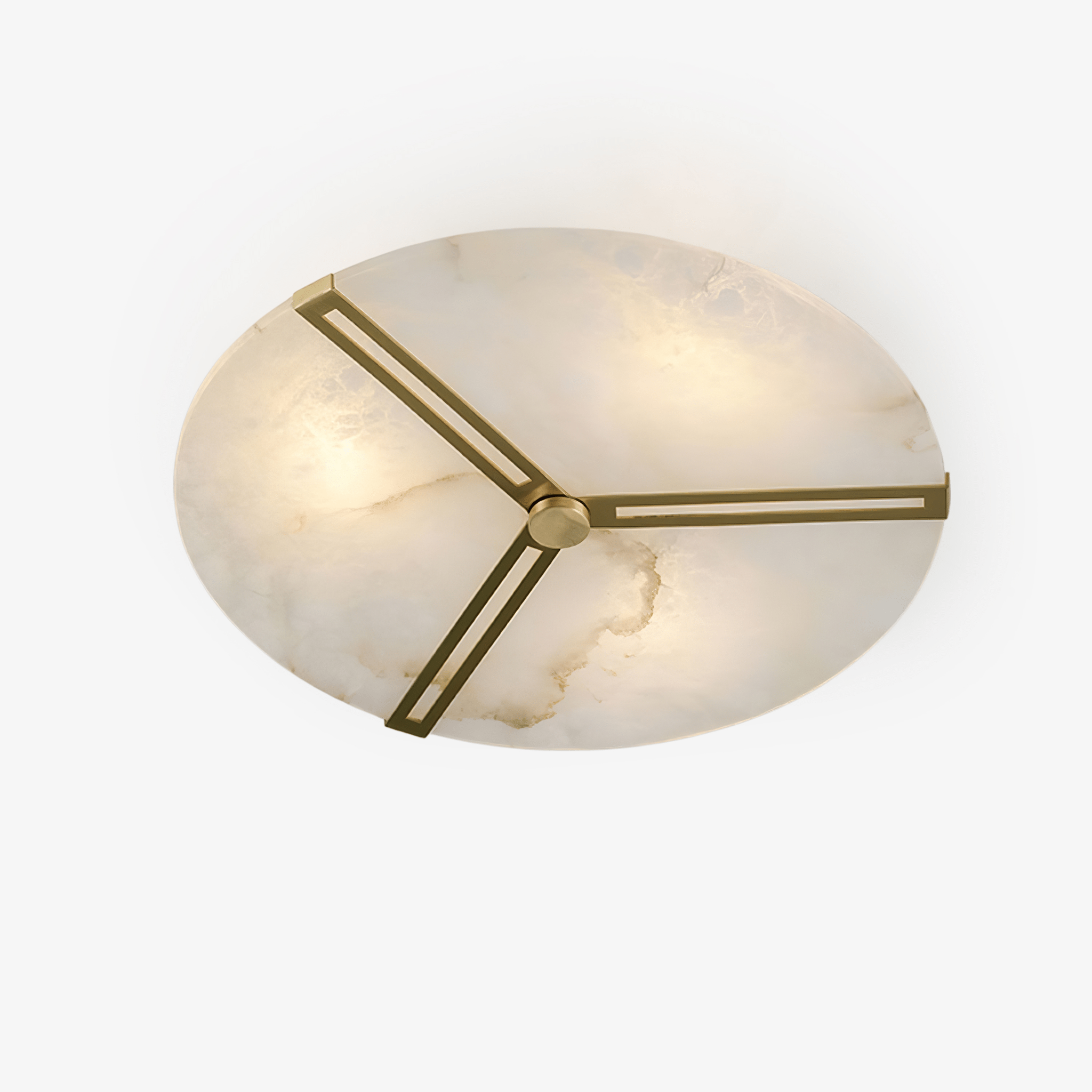 Aveline Alabaster Flush Mount Ceiling Light