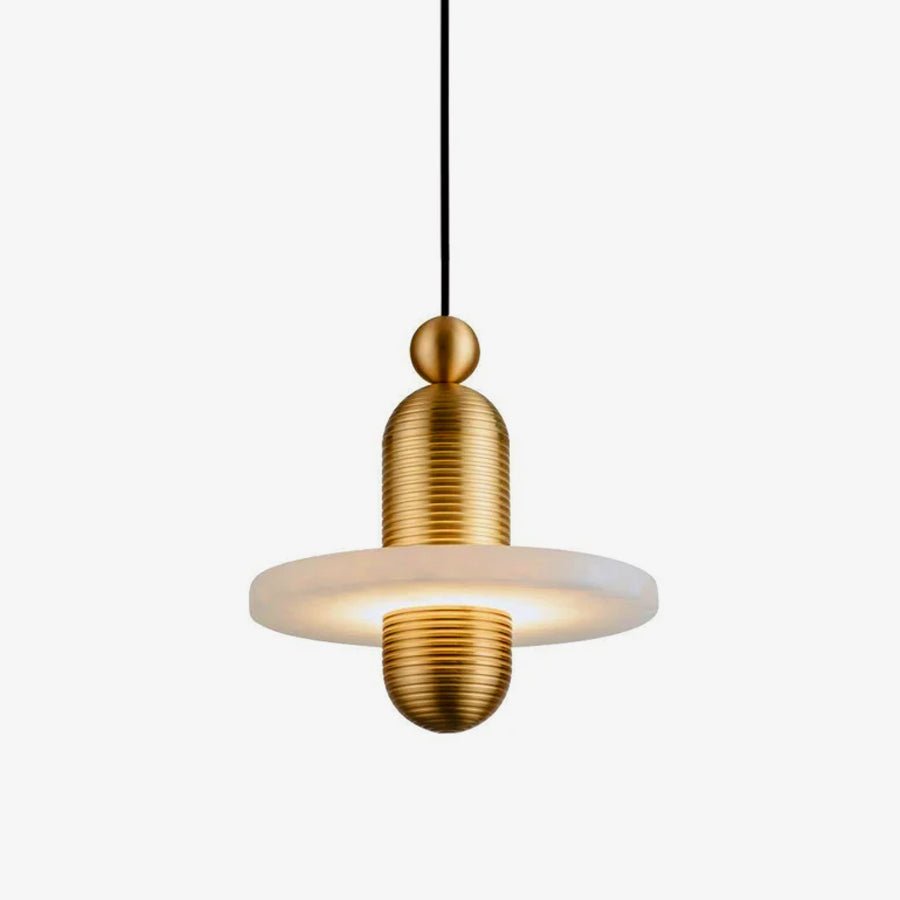 Saturn Modern Alabaster Pendant Light