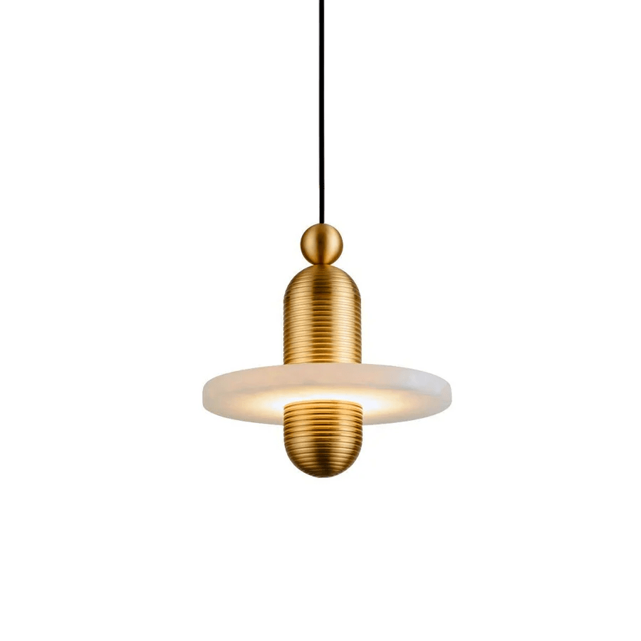 Saturn Modern Alabaster Pendant Light