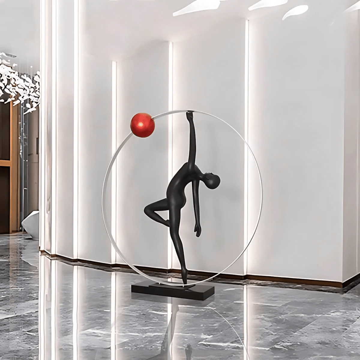 Lumenova Floor Sculpture Balance Artistic - Letslighting