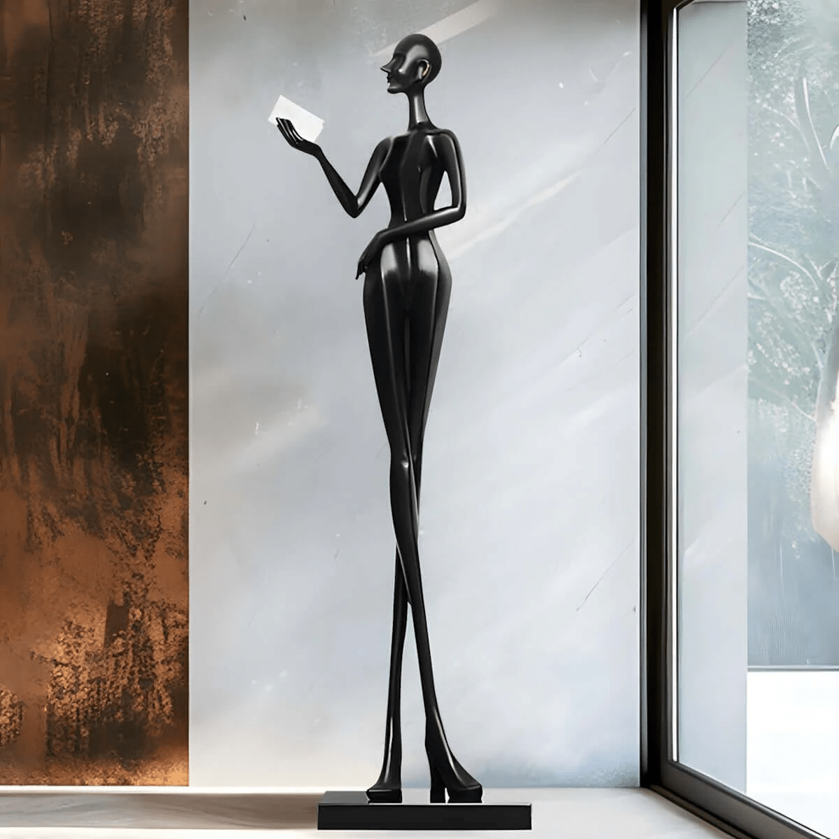 Lumenova Floor Lamp Sculptural Minimalist - Letslighting