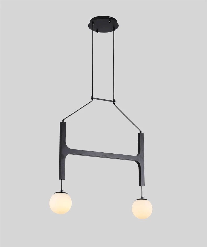 Xylocube Geometric Wood Globe Pendant Light - Letslighting