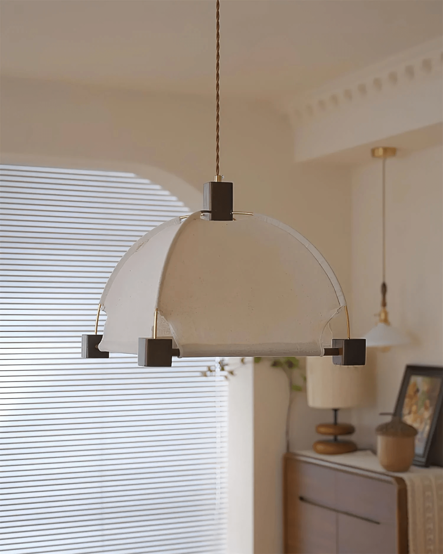 Phoebe Vintage Wood Pendant Lamp - Letslighting