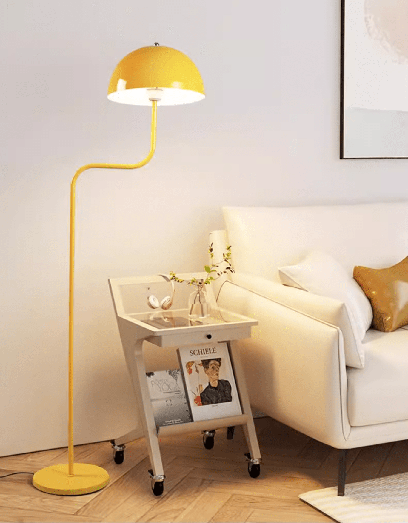 Narain Glass Minimalist Floor Lamp - Letslighting