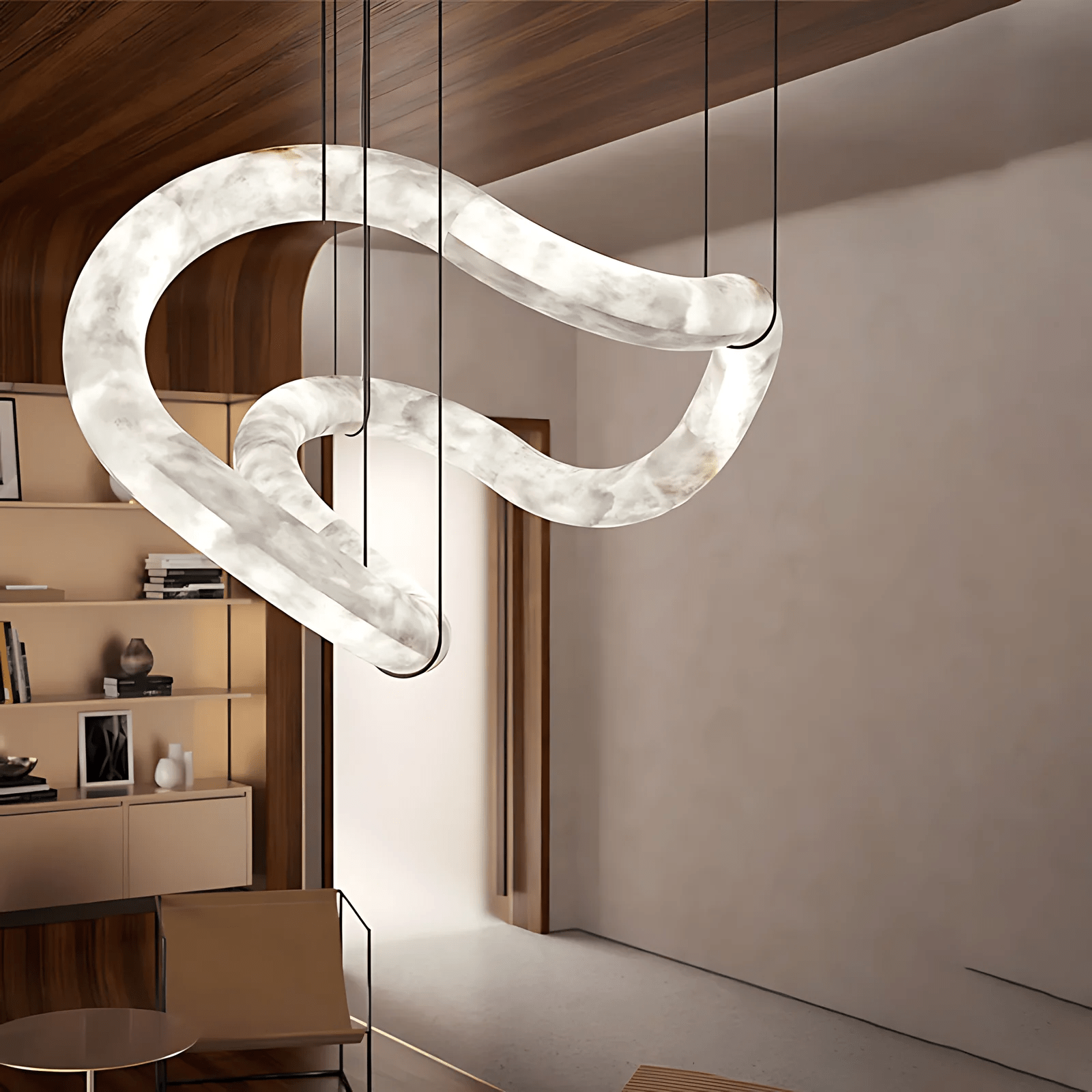 Erya Alabaster Pendant Light Chandelier