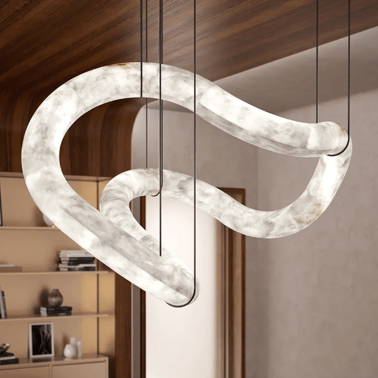 Erya Alabaster Pendant Light Chandelier