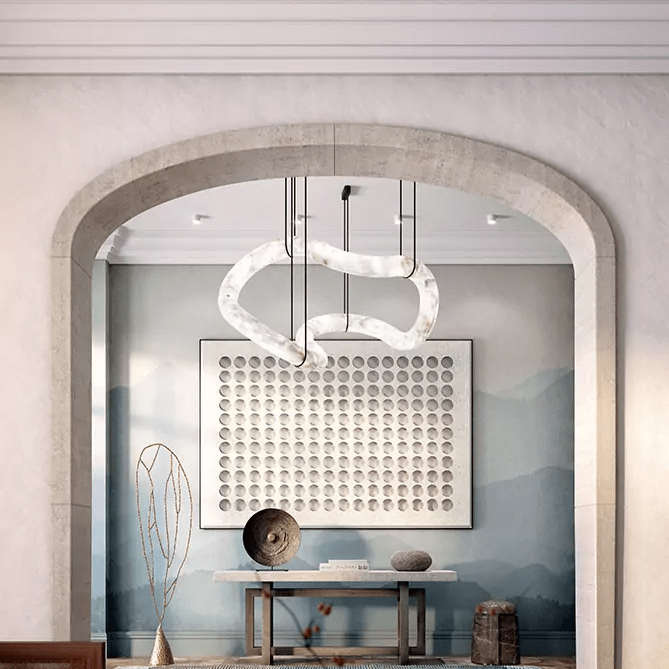 Erya Alabaster Pendant Light Chandelier