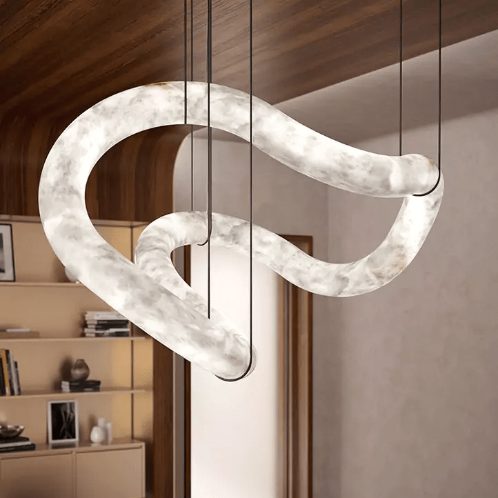 Erya Alabaster Pendant Light Chandelier