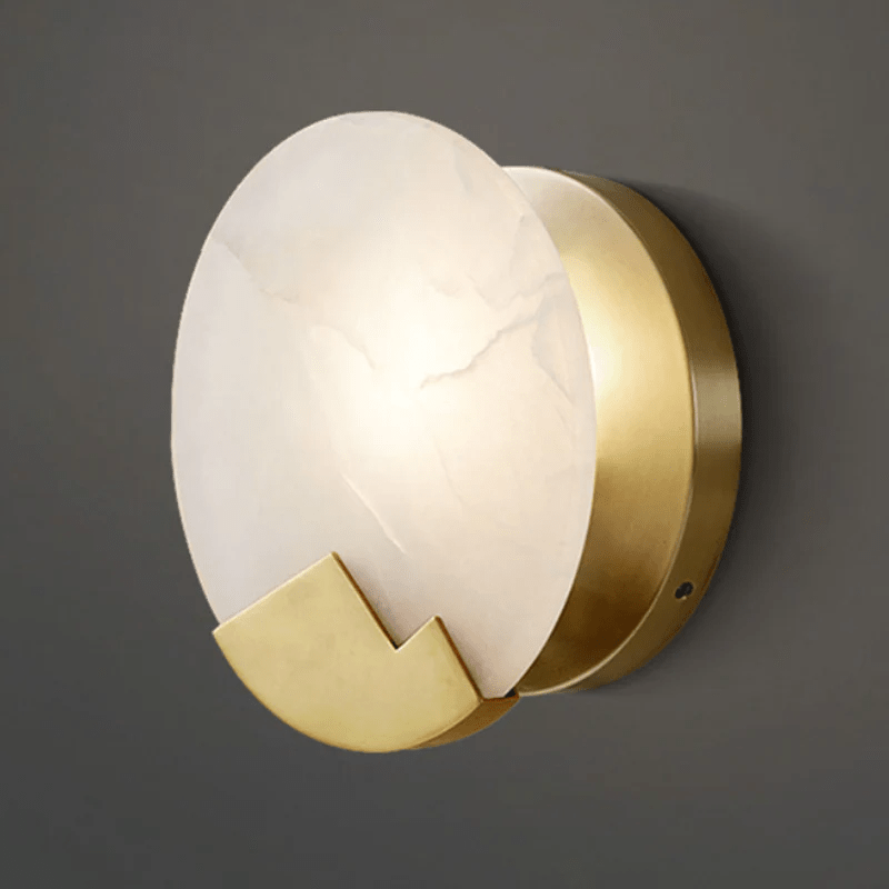 Nova Mountain Shaped Alabaster Wall Light