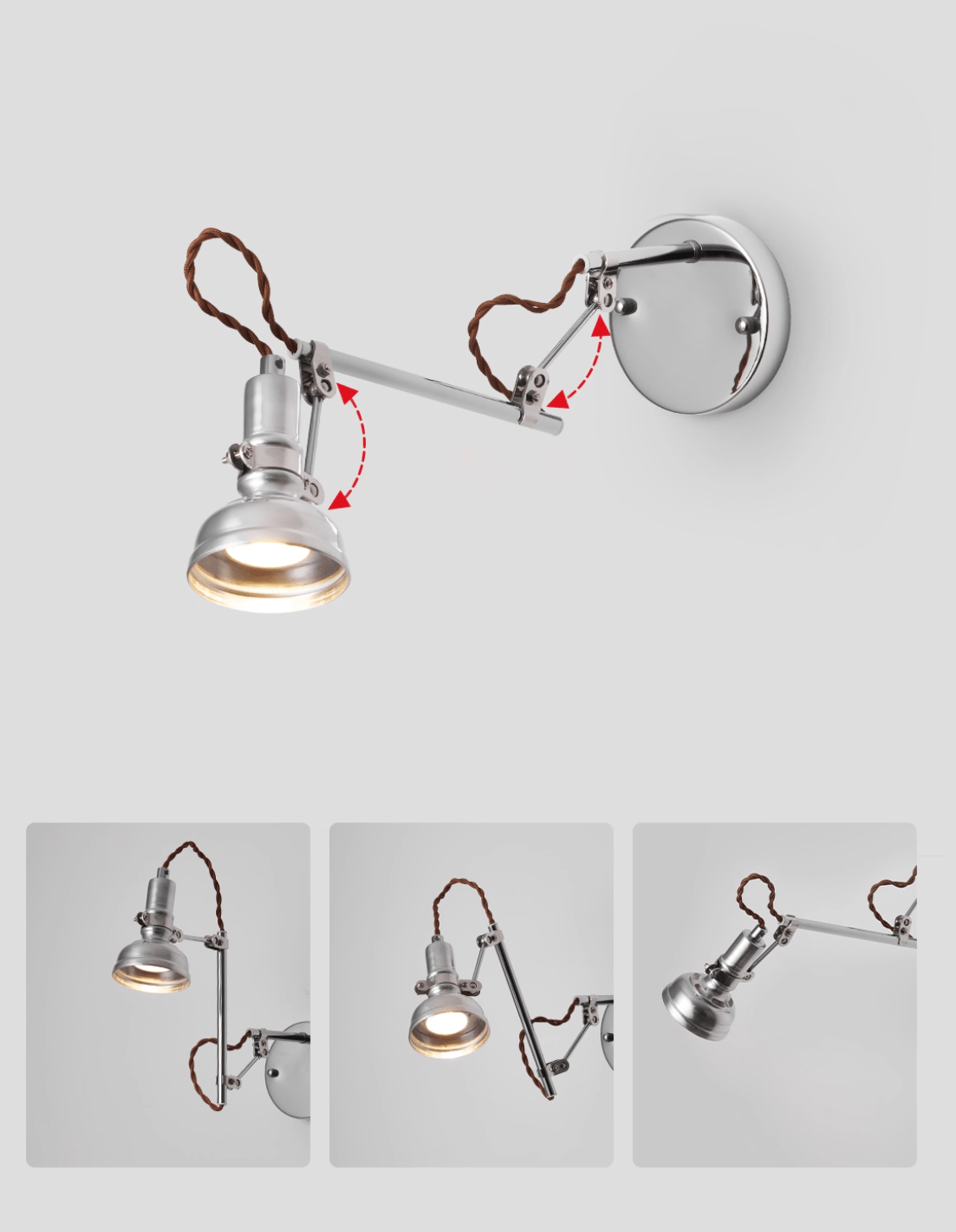Otto Crane Wall Lamp - Letslighting