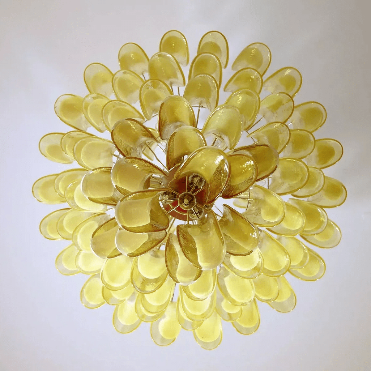 Dravina Glass Petals Pendant Lamp - Letslighting