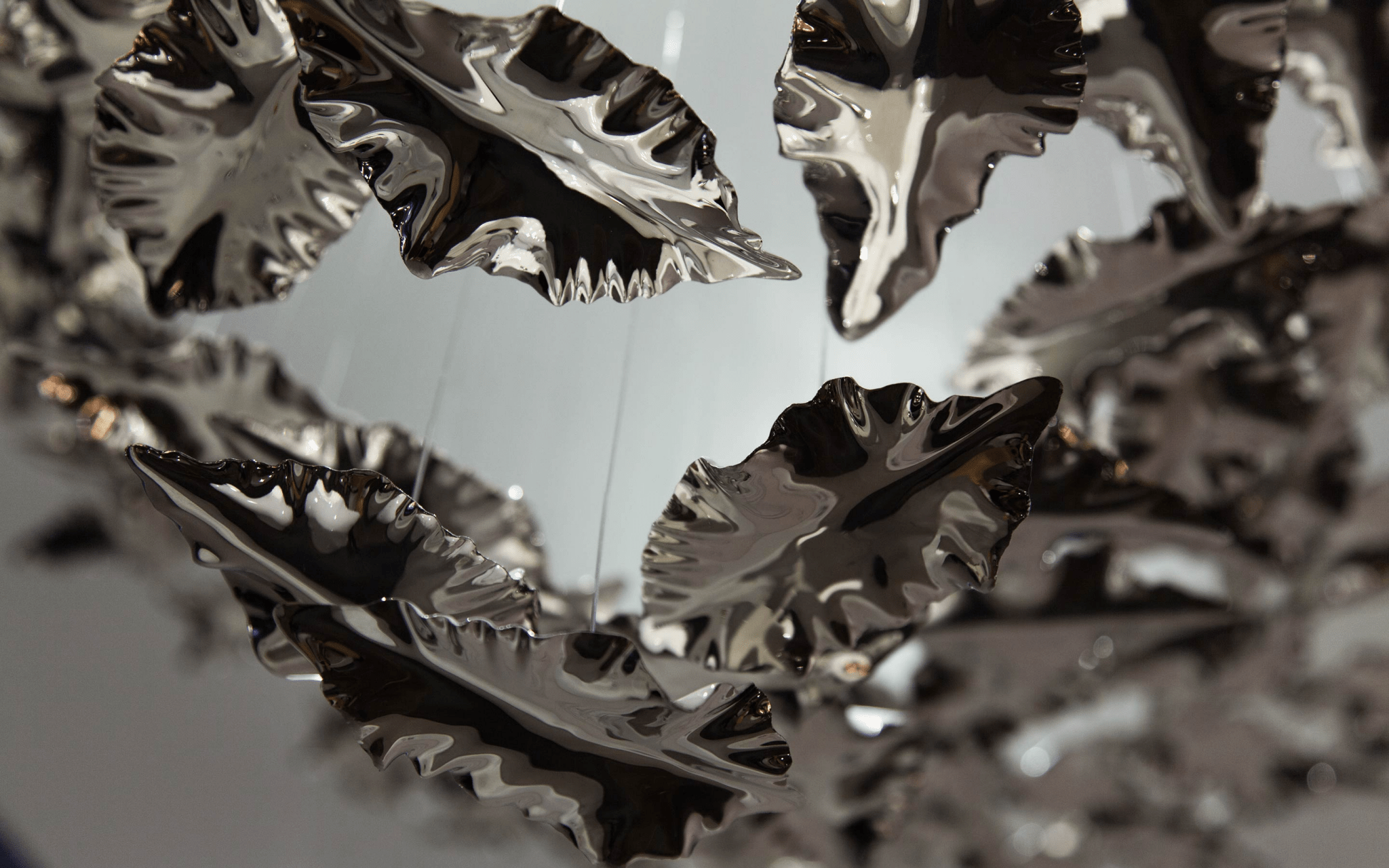 Leaf Twisted Sculptural Customize Chandelier - Letslighting