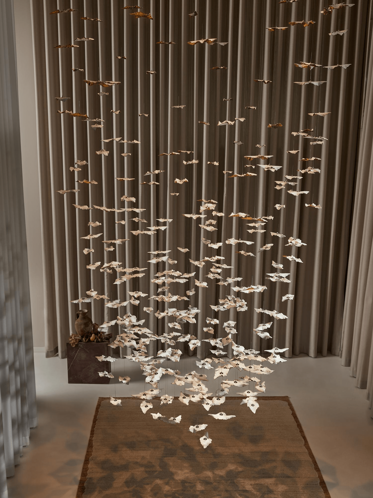 Leaf Twisted Sculptural Customize Chandelier - Letslighting