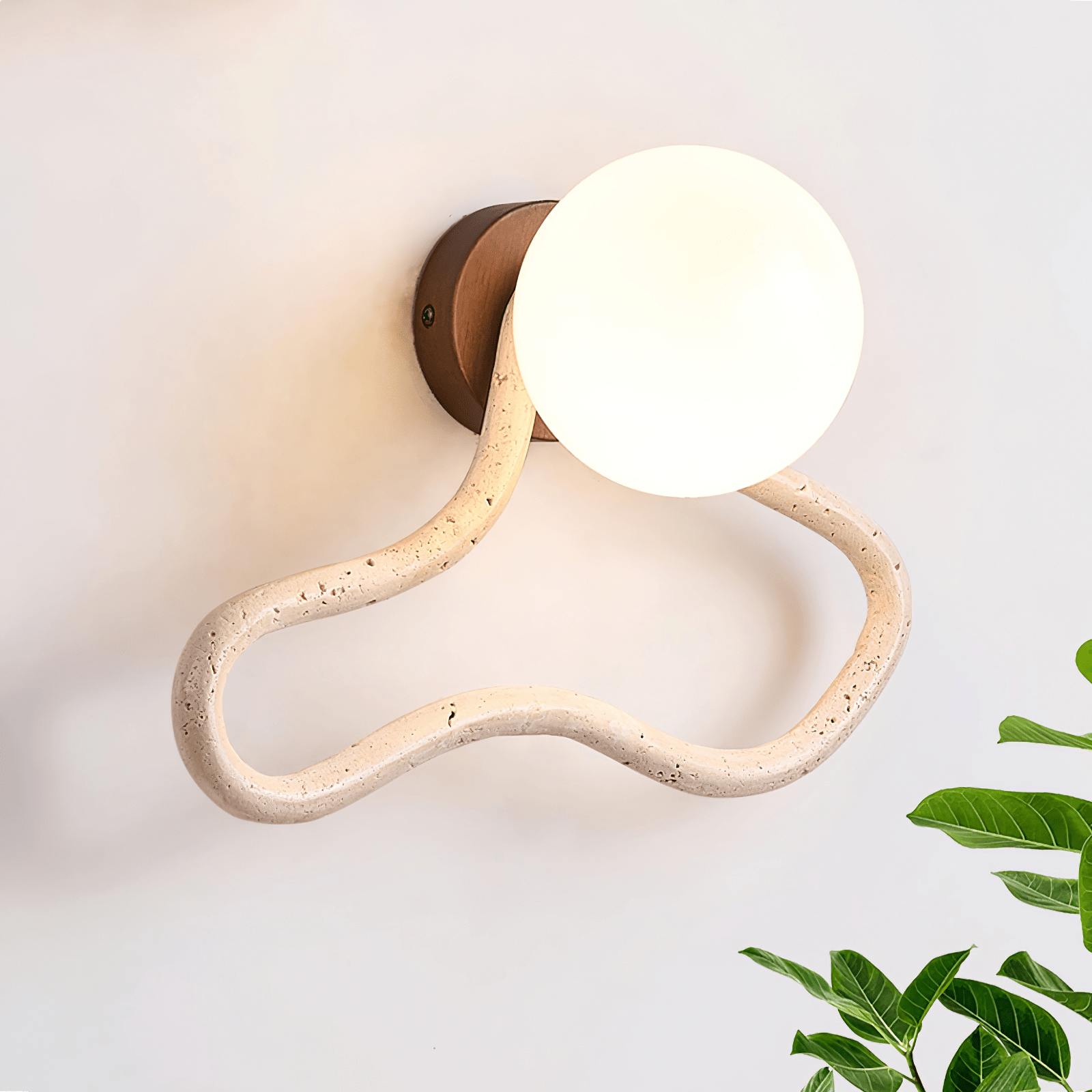 Driftform Travertine Wall Sconce - Letslighting