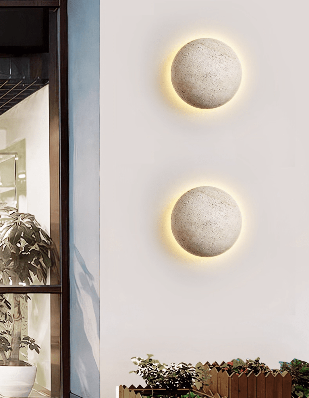 Pebble Stone Wall Light - Letslighting