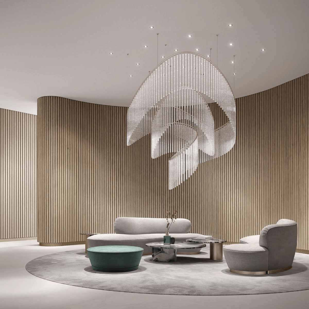 Crystal Spin Customize Chandelier - Letslighting