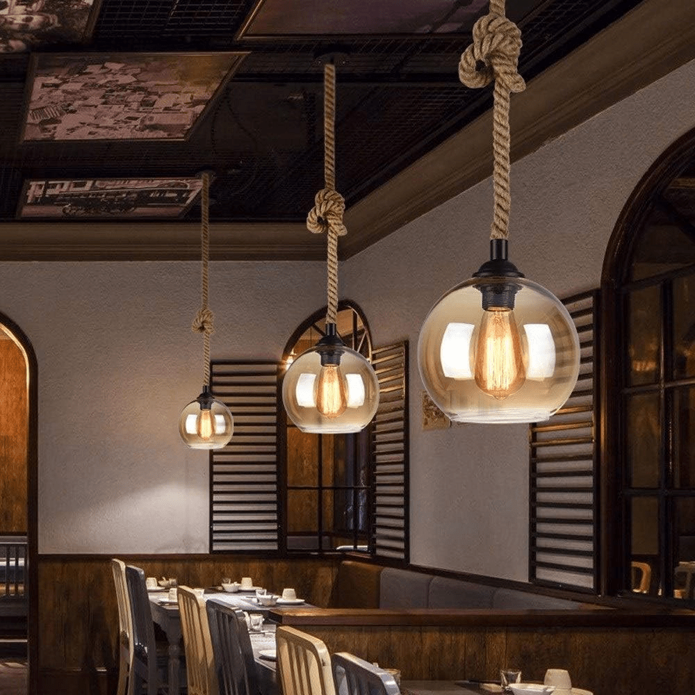 Mariner Rope Pendant Light - Letslighting