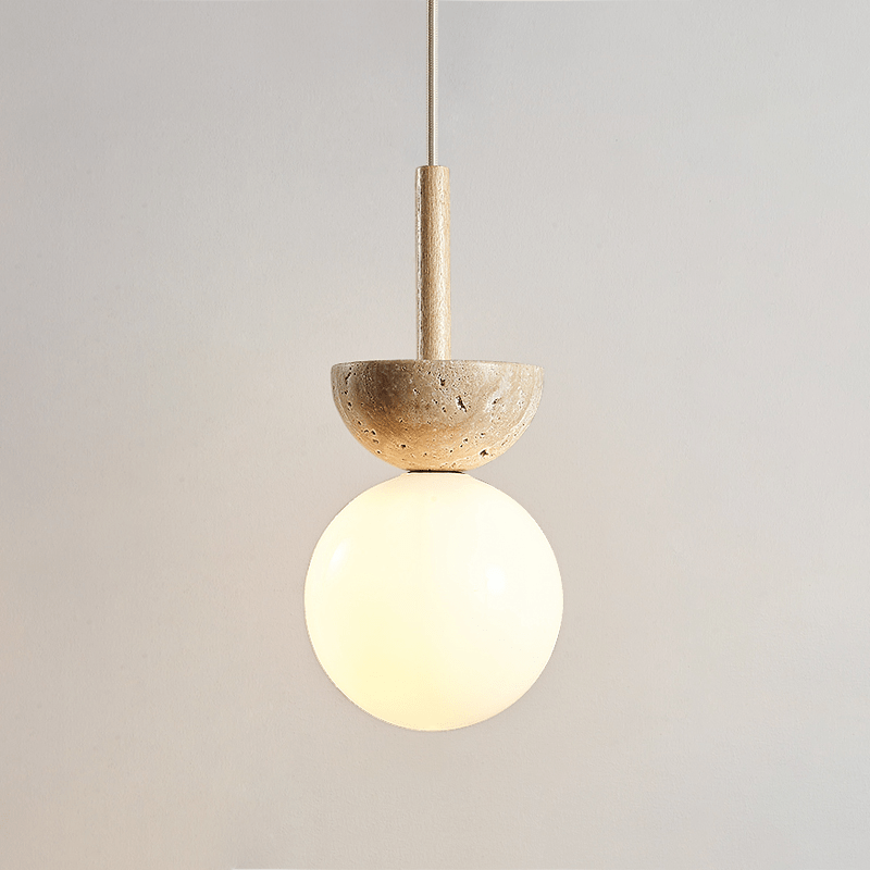 Duo Modern Wood Pendant Light