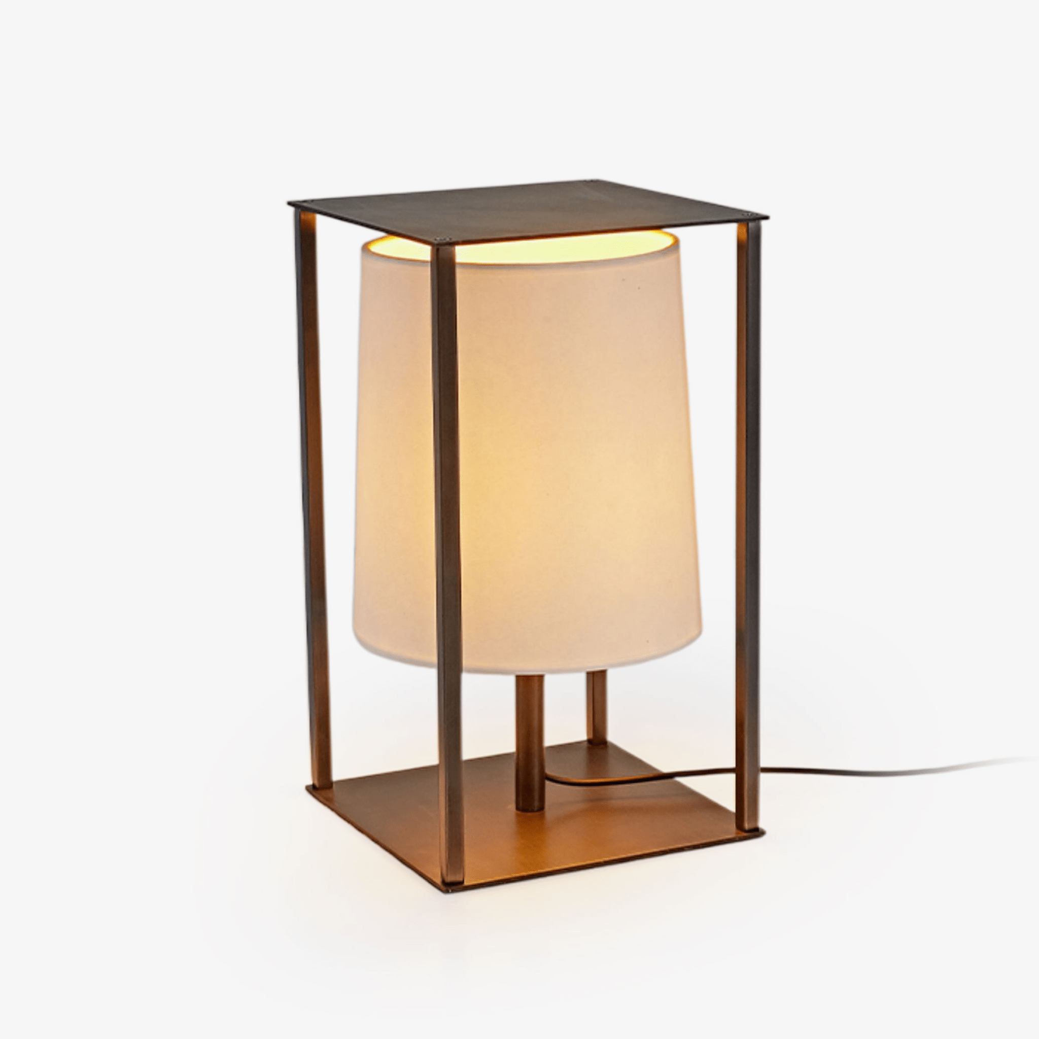 Cage Modern Paper Table Lamp