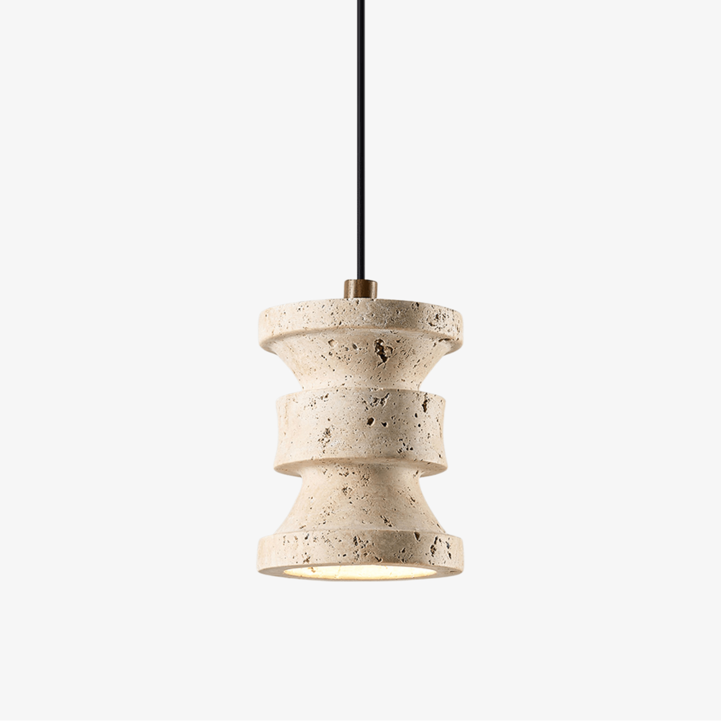 Ardelle Modern Travertine Pendant Light