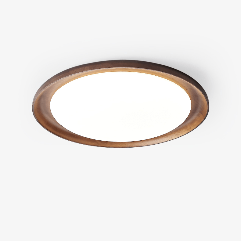 Rhylen Minimalist Acrylic & Wood Ceiling light