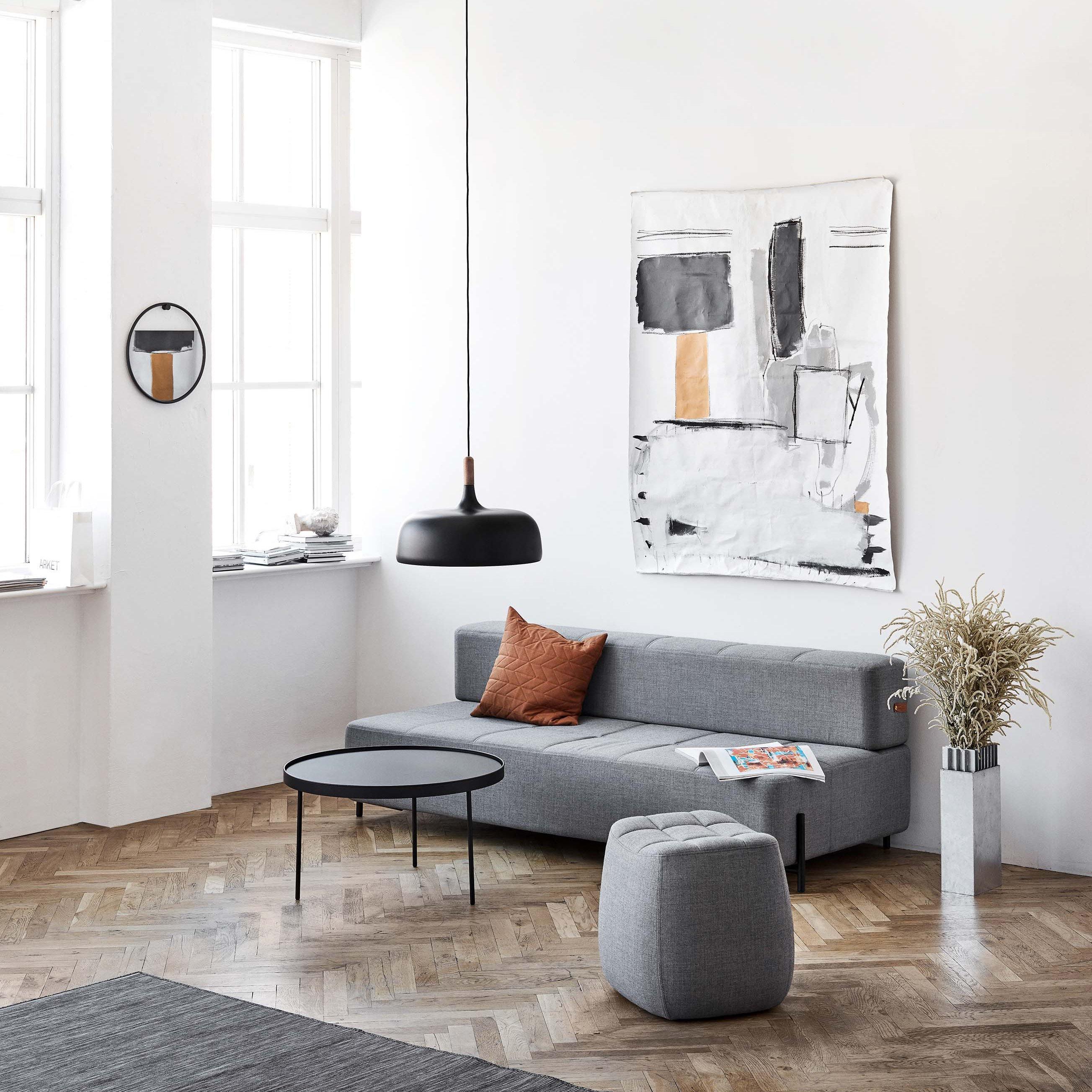 Lustra Pendant Lamp White Shade Wood - Letslighting
