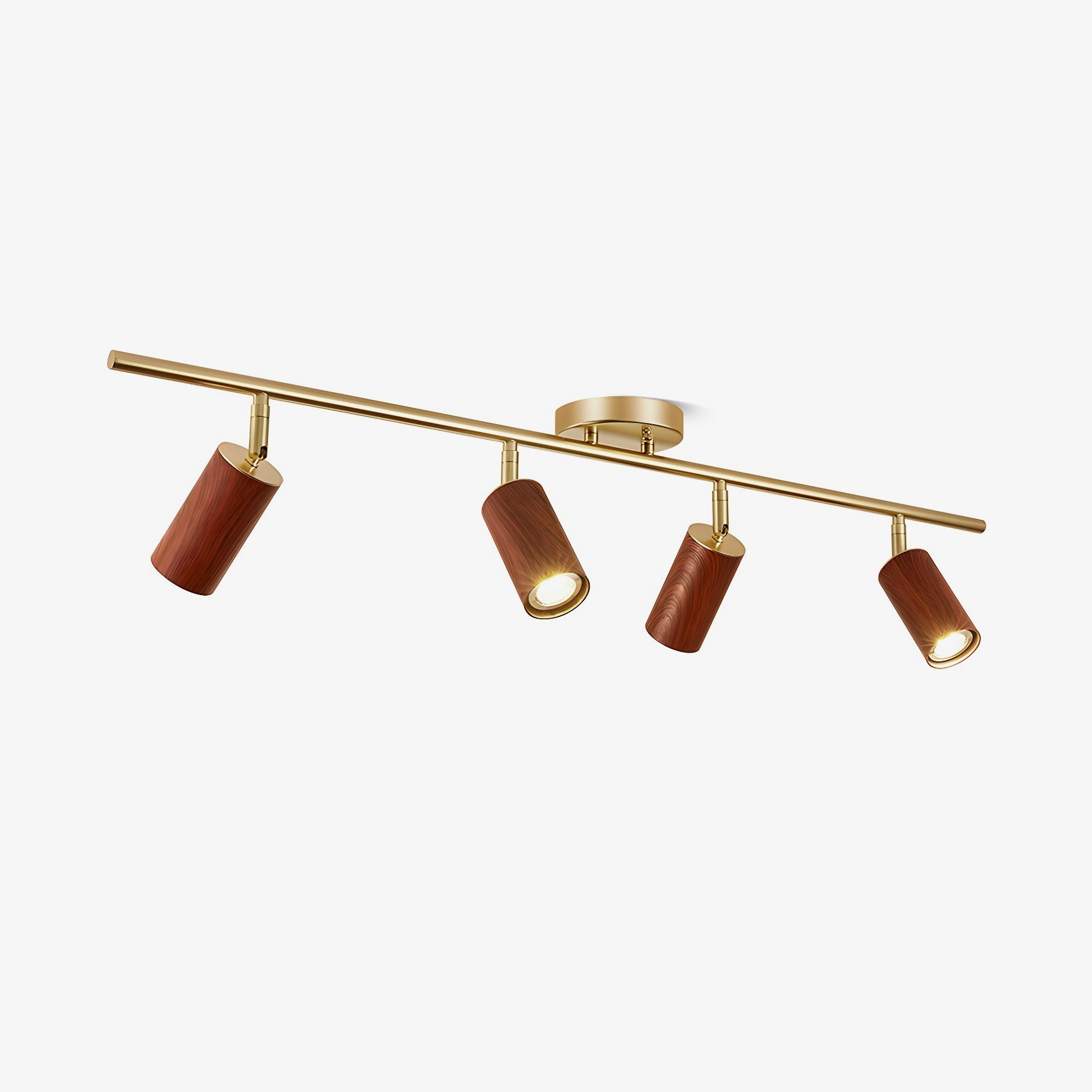 Usolila Modern Minimalist Wood Ceiling Light - Letslighting
