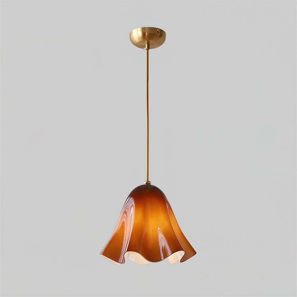 Musa Artistic Glass Modern Bloom Inspired Ceiling Lamp
