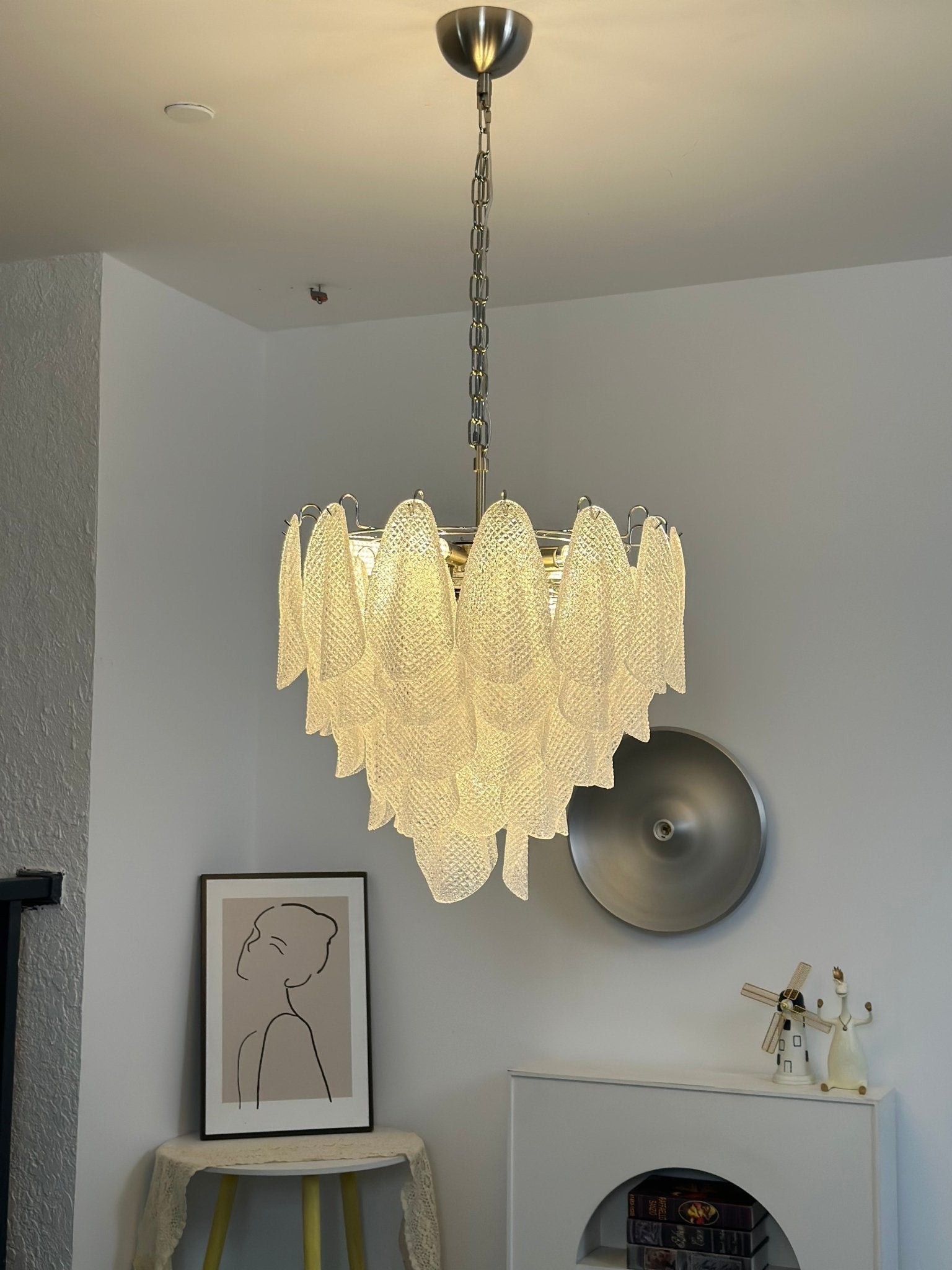 Murano Glass Teardrop Chandelier - Letslighting