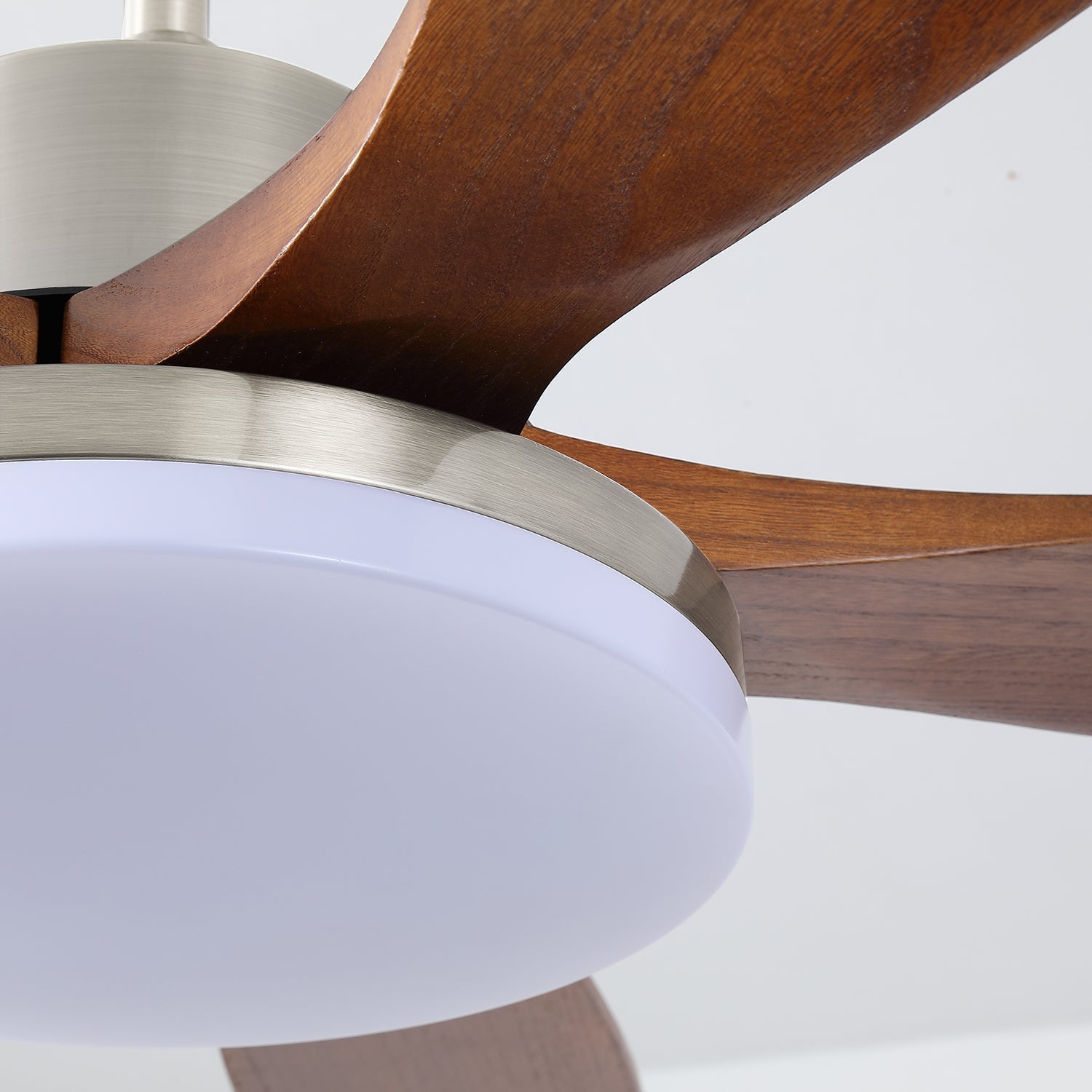 Orvian Modern Wood Ceiling Fan Light - Letslighting