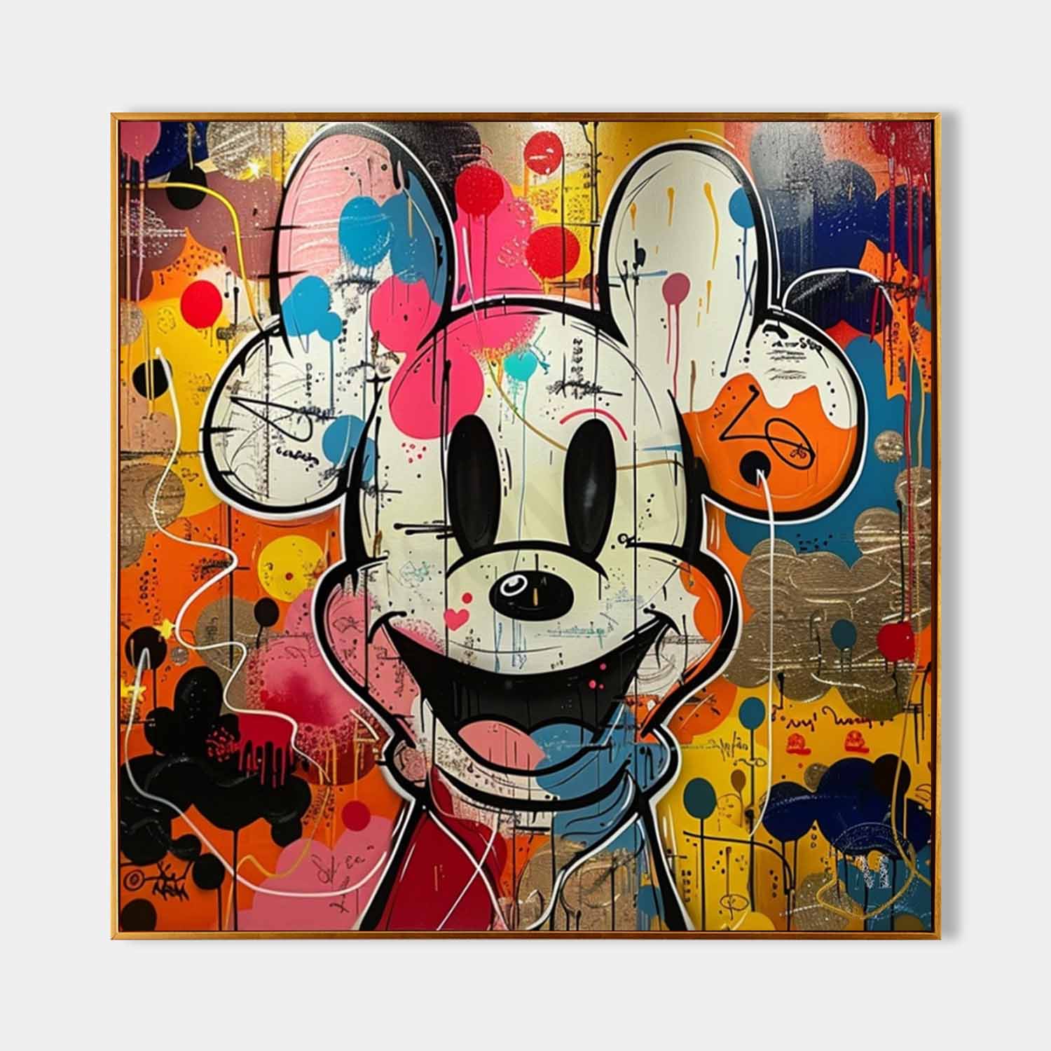 Abstract Graffiti Art #GA089 - Letslighting