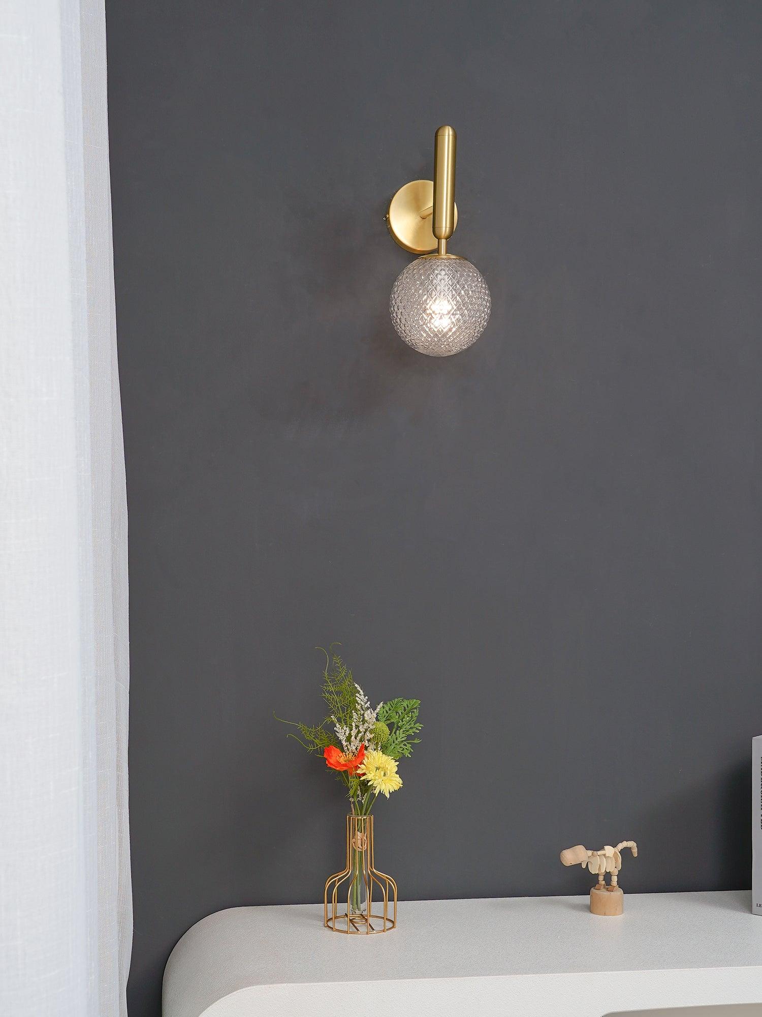 Culorara Modern Minimalist Brass Wall Lamp - Letslighting
