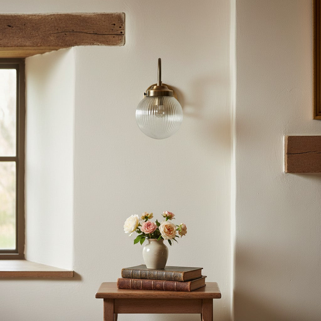 Pearl Wall Sconce Lighting Glass Industrial Living Room