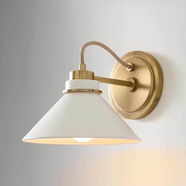 Grange Wall Lamp Metal&Glass