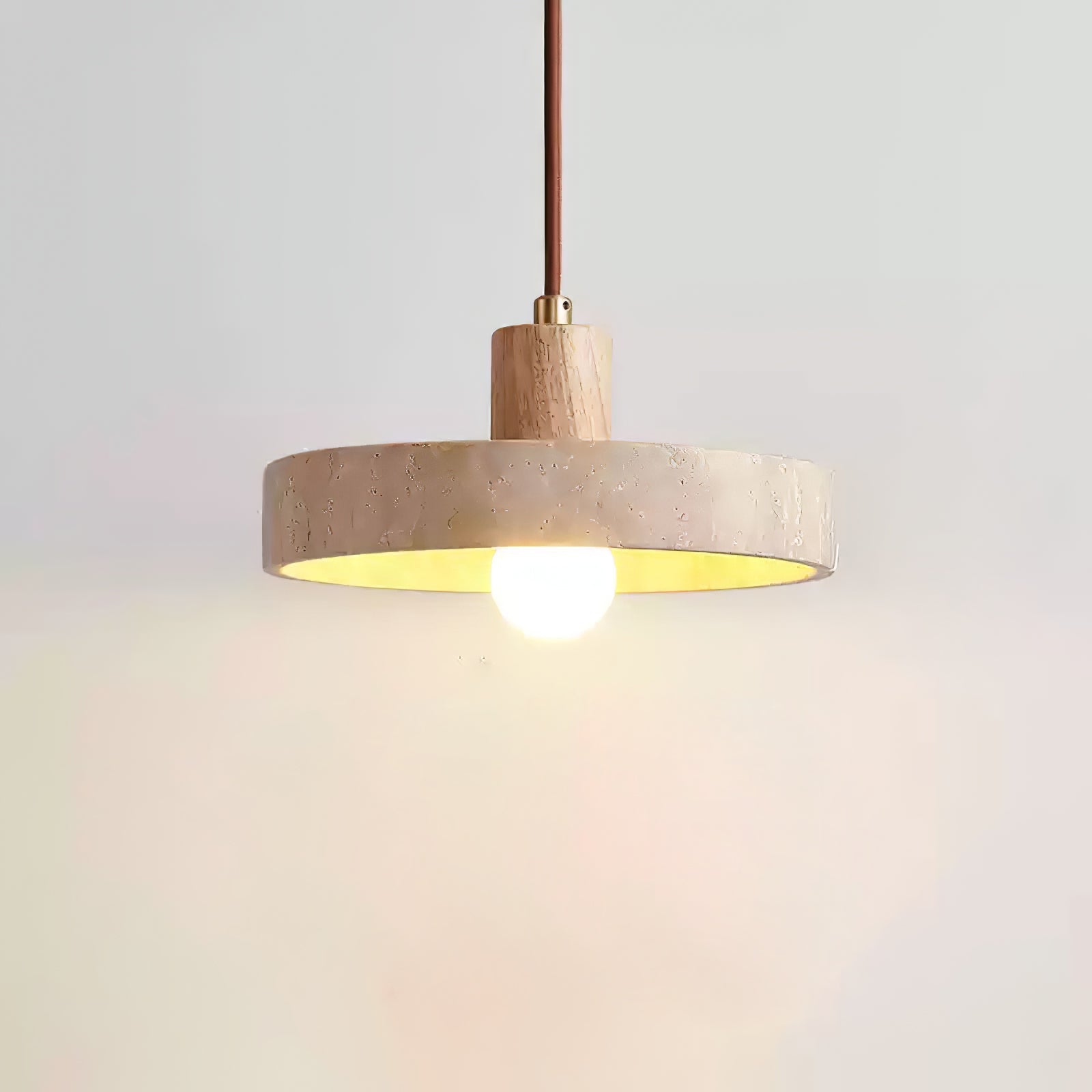 Evvynor Travertine Pendant Light - Letslighting
