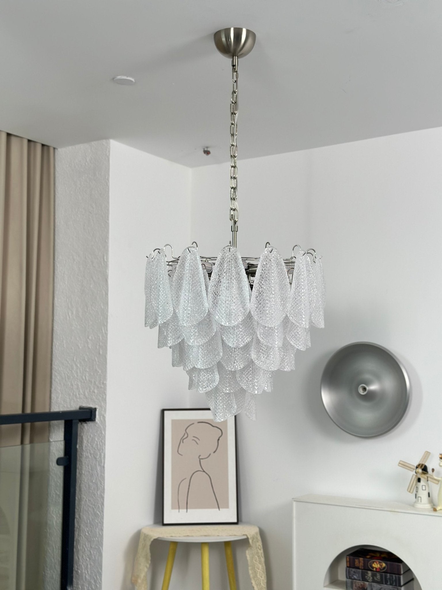 Murano Glass Teardrop Chandelier - Letslighting