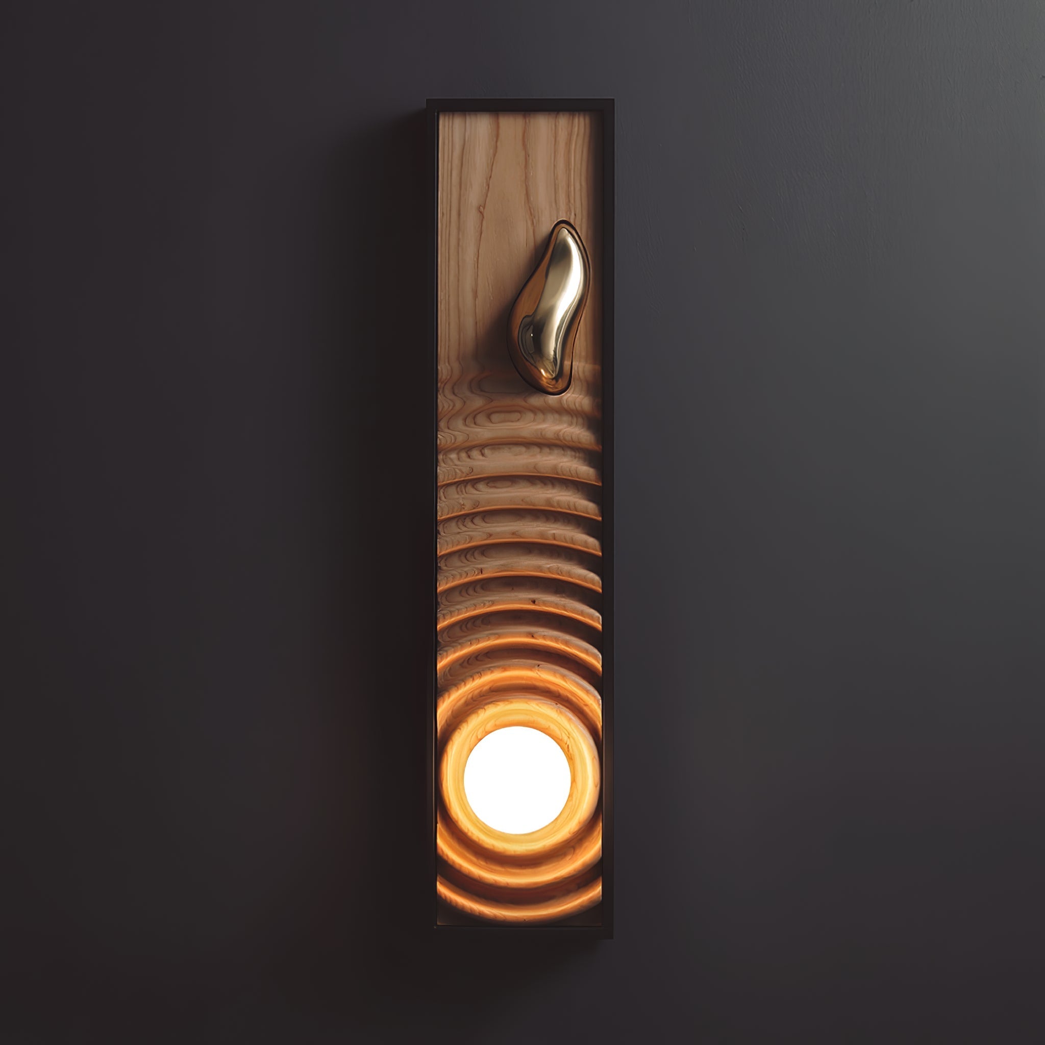 Solano Modern Wood Wall Light