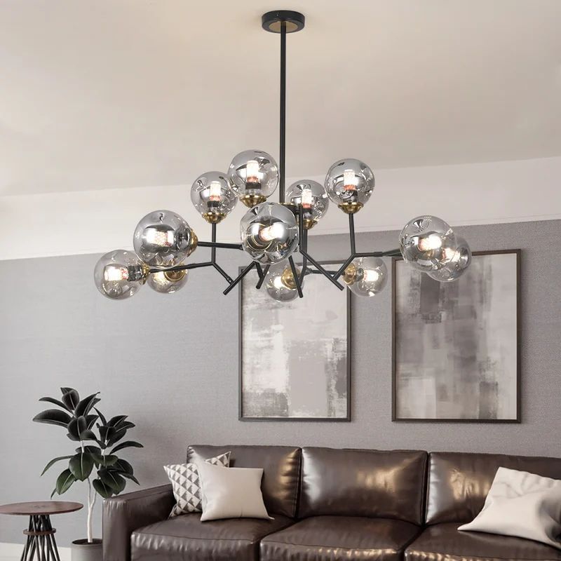 Valentina Modern Nordic Pendant Light Glass Bedroom Living Room Dining Room - Letslighting
