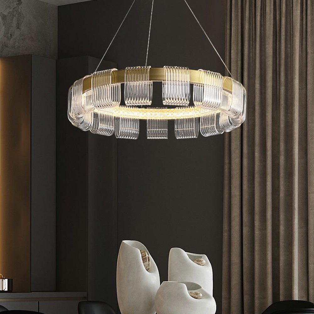 Arisha Modern Acrylic Ring Pendant Light - Letslighting