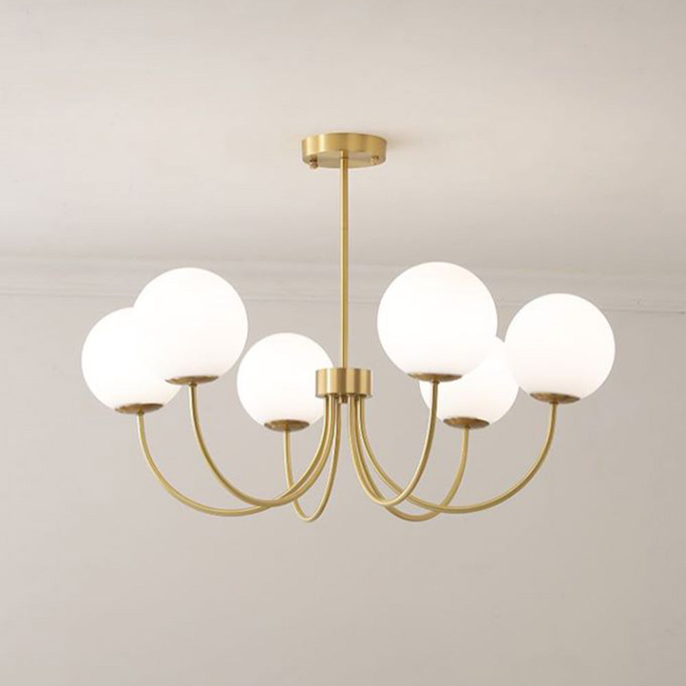 Valentina Modern Ball Bubble Glass Chandelier - Letslighting