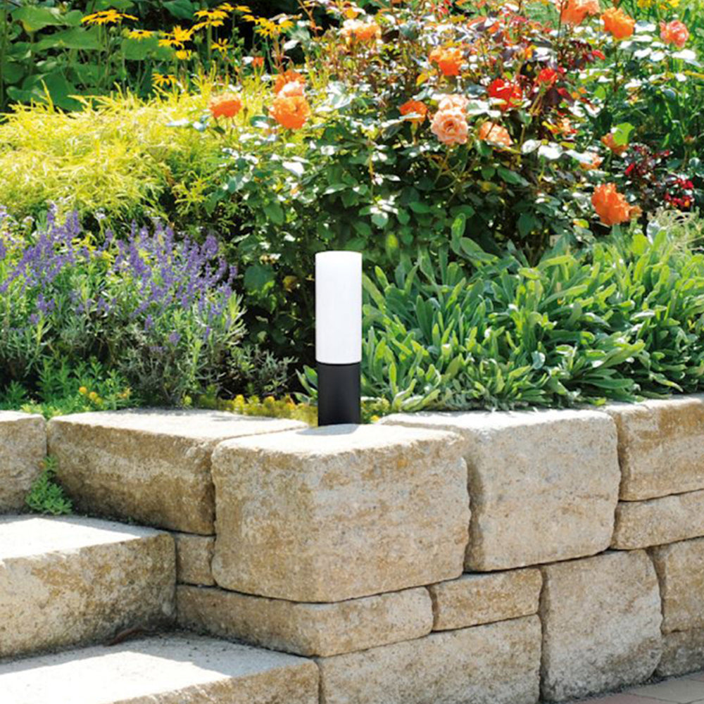 Ray Minimalist Cylindrical Acrylic Outdoor Ground Ligh