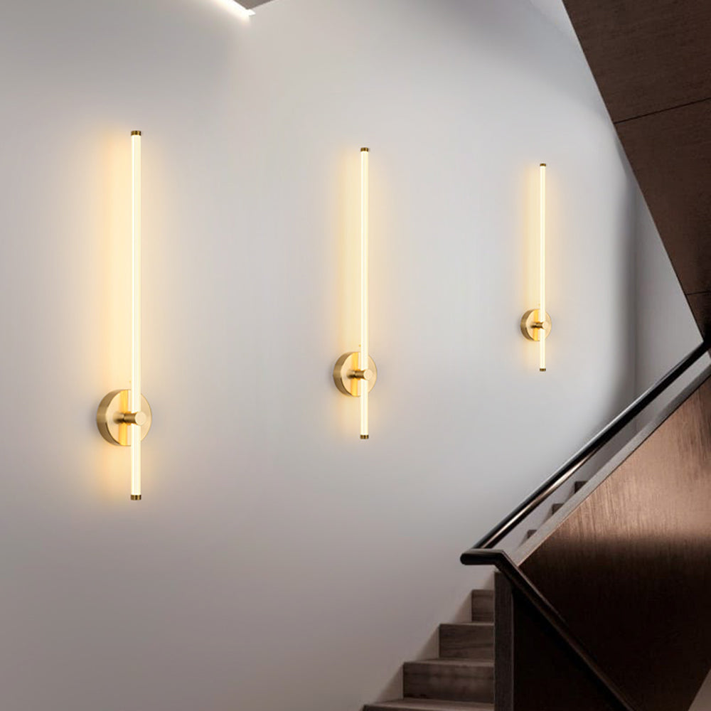 Arisha Coppery & Nickel Indoor Wall Lamp, /Acrylic - Letslighting