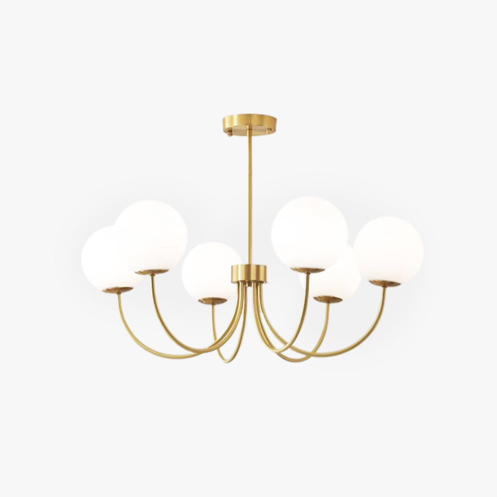 Valentina Modern Ball Bubble Glass Chandelier - Letslighting