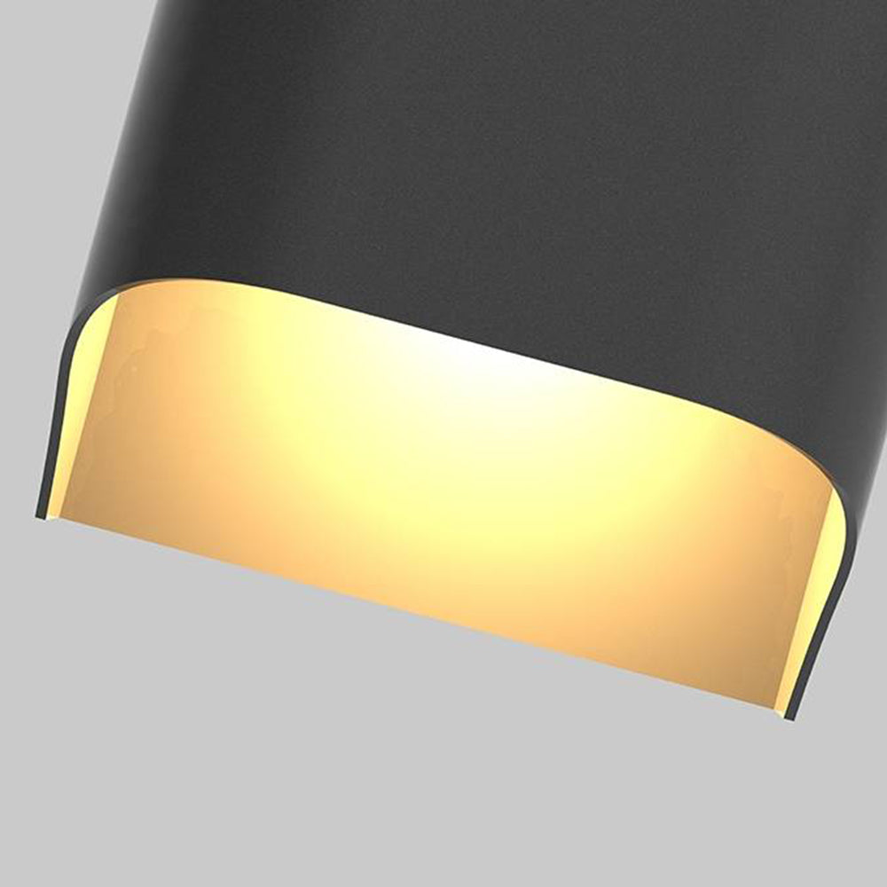 Ray Modern LED Outdoor Wall Lamp Metal Courtyard
