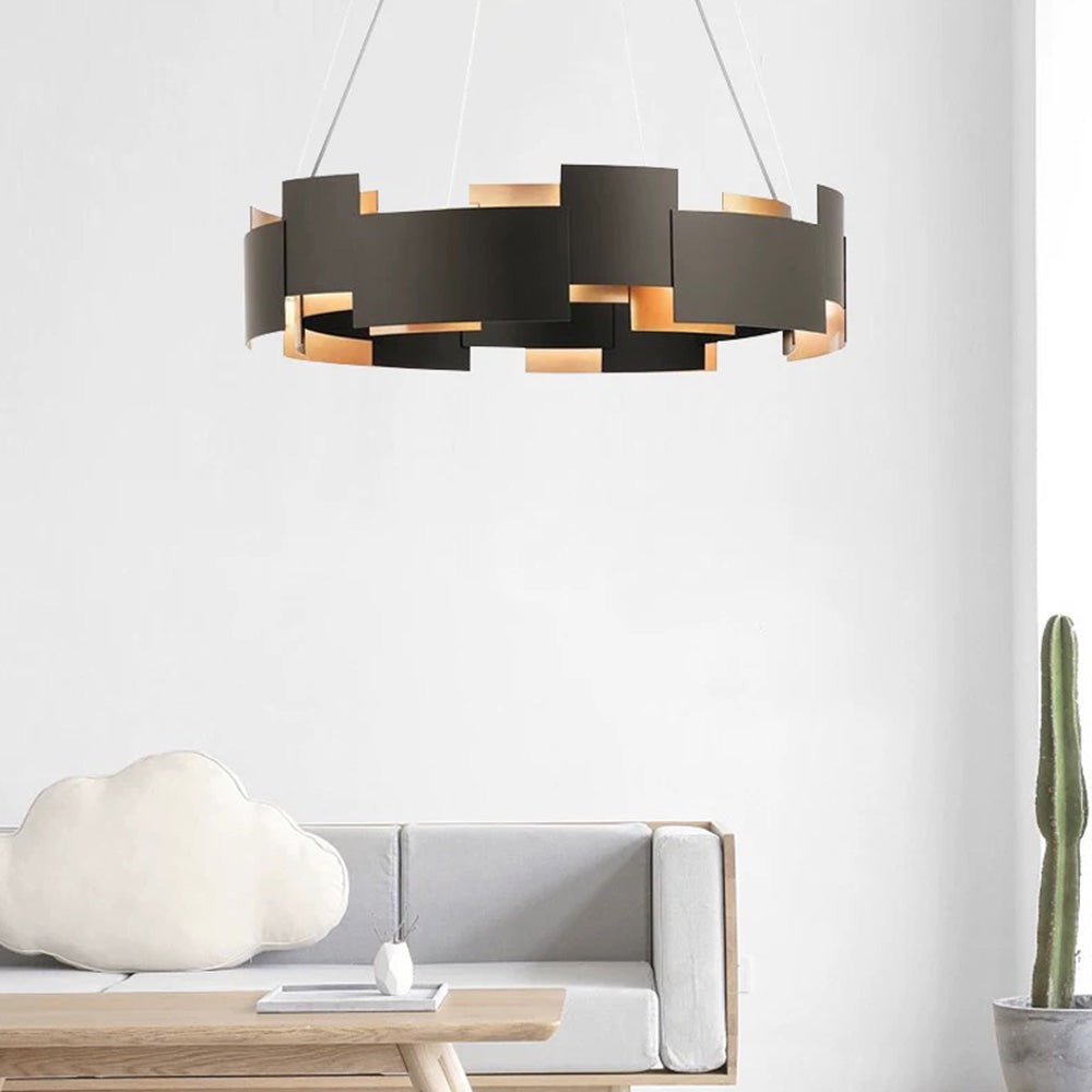 Arisha Modern Ring Metal Pendant Lamp - Letslighting